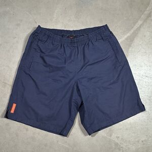 Vintage 90s Nike Shorts Mens XL Blue Canvas Pull On Tennis Golf Active Casual